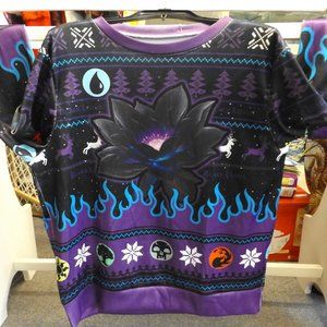 Magic: The Gathering XL Holiday Sweater (Purple)